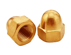 Cupro Nickel Acorn Nuts